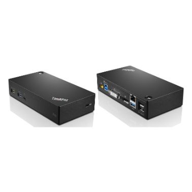 Lenovo 03X6898 notebook dock/port replicator Wired USB 3.2 Gen 1 (3.1 Gen 1) Type-A Black