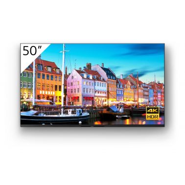 Sony FW-50BZ35J Signage Display Digital signage flat panel 127 cm (50") VA Wi-Fi 570 cd/m² 4K Ultra HD Black Built-in processor 24/7