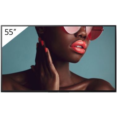 Sony FW-55BZ40L Signage Display Digital signage flat panel 139.7 cm (55") LCD Wi-Fi 700 cd/m² 4K Ultra HD Black Android 24/7