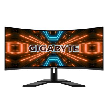 Gigabyte G34WQC LED display 86.4 cm (34") 3440 x 1440 pixels Quad HD Black