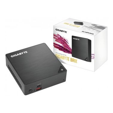 Gigabyte GB-BRI5-8250-BW PC/workstation barebone i5-8250U 1.60 GHz UCFF Black BGA 1356