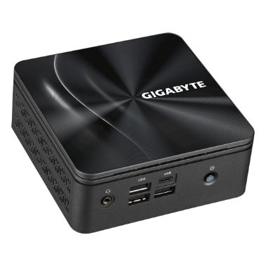 Gigabyte GB-BRR5H-4500 PC/workstation barebone UCFF Black 4500U 2.3 GHz