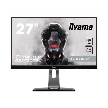 iiyama G-MASTER GB2730QSU-B1 LED display 68.6 cm (27") 2560 x 1440 pixels Wide Quad HD Black