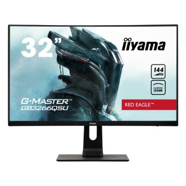 iiyama G-MASTER GB3266QSU-B1 LED display 81.3 cm (32") 2560 x 1440 pixels WQHD Black