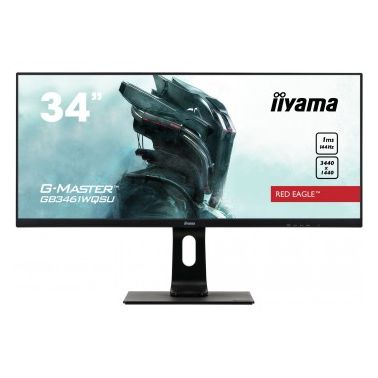 iiyama G-MASTER GB3461WQSU-B1 computer monitor 86.4 cm (34") 3440 x 1440 pixels UWQHD LED Black