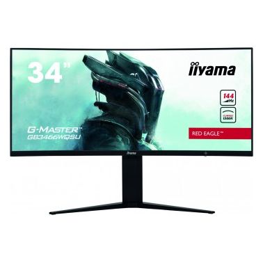 iiyama G-MASTER GB3466WQSU-B1 LED display 86.4 cm (34") 3440 x 1440 pixels UWQHD Black