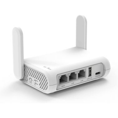 L.iNet GL-SFT1200 Secure Travel WiFi  AC1200 Dual Band Gigabit Ethernet Wireless Internet Router