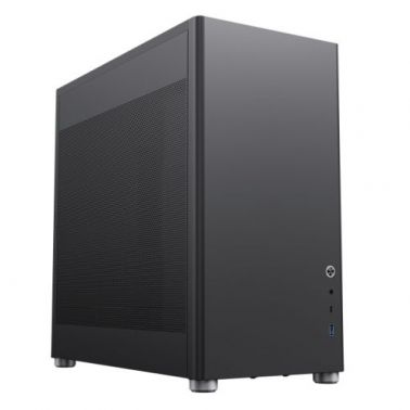 GAMEMAX Meshbox Black Gaming Case, ATX, Mesh Panels, Modular Design, Vertical Airflow Design, No Fans inc., USB-C