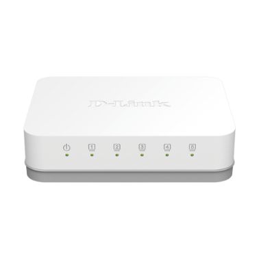 D-Link GO-SW-5G Unmanaged Gigabit Ethernet White