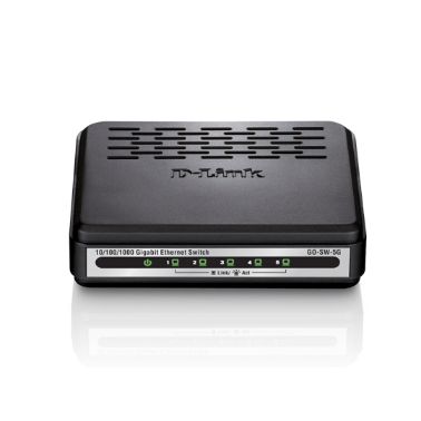 D-Link GO-SW-5G network switch Unmanaged Black