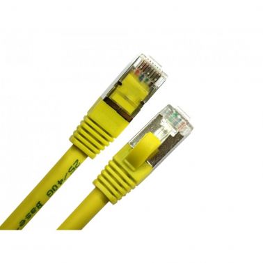 TARGET 1m CAT8.1 LSZH S/FTP 26AWG Networking Cable, Yellow