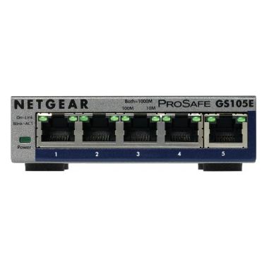 Netgear GS105E-200PES network switch Managed L2/L3 Gigabit Ethernet