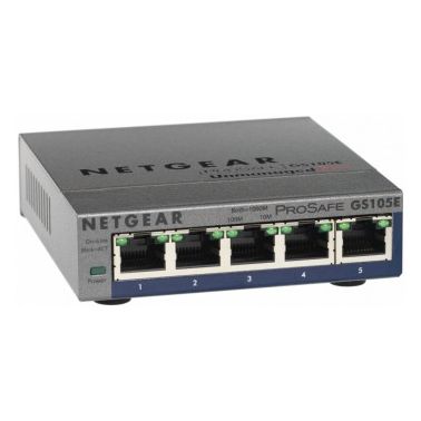 Netgear GS105E-200UKS Unmanaged L2/L3 Gigabit Ethernet