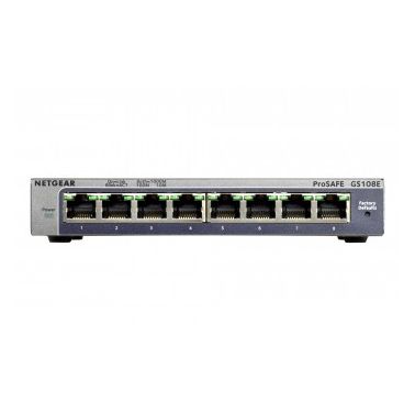 Netgear GS108E-300PES Managed Gigabit Ethernet