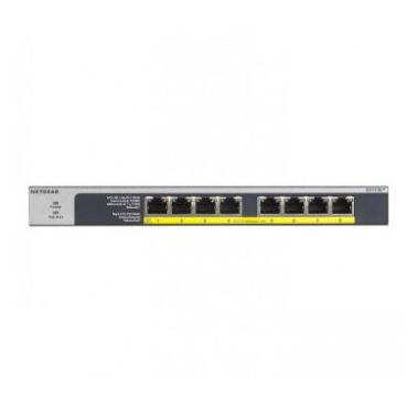 Netgear GS108LP Unmanaged Gigabit 1U Power over Ethernet (PoE)