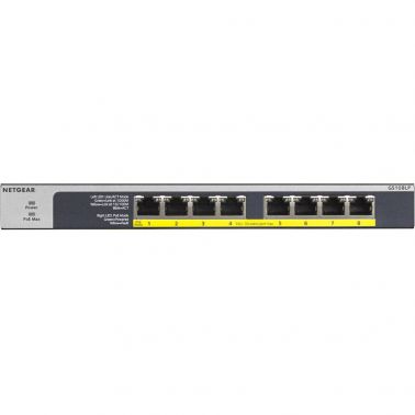 Netgear GS108LP-100NAS 8Port Gigb Ethernet PoE