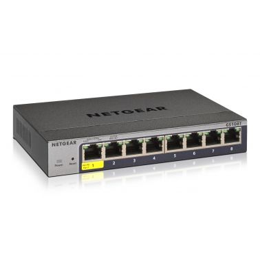 NETGEAR GS108Tv3 Managed L2 Gigabit Ethernet