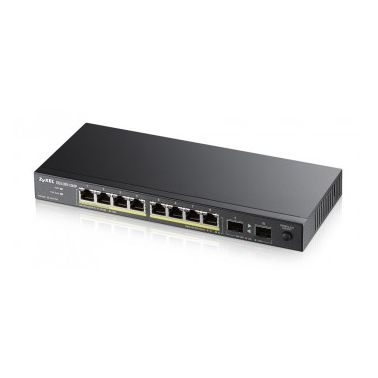 Zyxel GS1100-10HP-GB0101F Unmanaged Gigabit Power over Ethernet (PoE) 1U Black