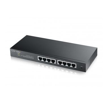 Zyxel GS1900-8-EU0101F Managed L2 Gigabit Ethernet Black