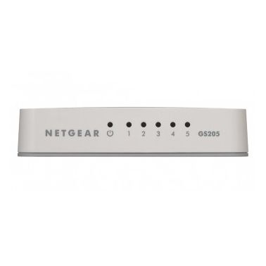 Netgear GS205-100PES Unmanaged Gigabit Ethernet White