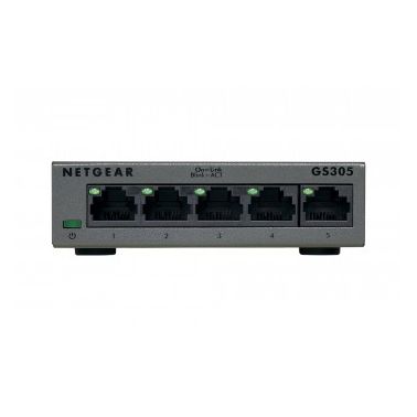 Netgear GS305-300UKS Unmanaged Gigabit Ethernet Black