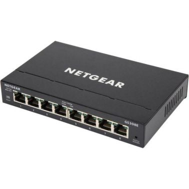 Netgear GS308E-100NAS 8pt Geth Smart Mgd Plus Switch