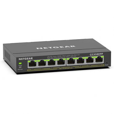 Netgear GS308EPP-100NAS 8-Port Gigabit PoE+ Compliant Managed Switch