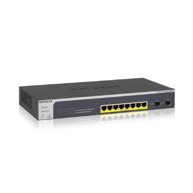 Netgear GS510TLP-100EUS Managed L2/L3/L4 Gigabit Ethernet Black Power over (PoE)