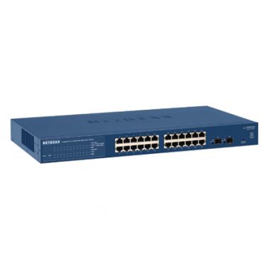 Netgear GS724T-400NAS 24-Port Gigabit Ethernet Smart Switch