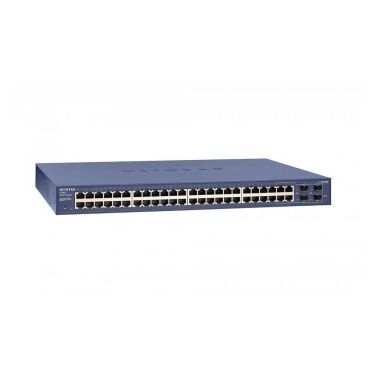 Netgear GS748T Managed L2+ Gigabit Ethernet (10/100/1000) Blue