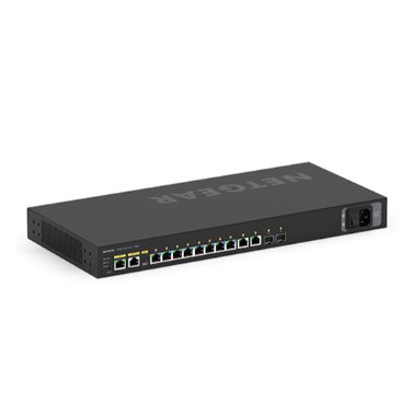 Netgear GSM4212P-100EUS M4250-10G2F Managed L2/L3 Gigabit Ethernet Power over Ethernet (PoE) 1U Black