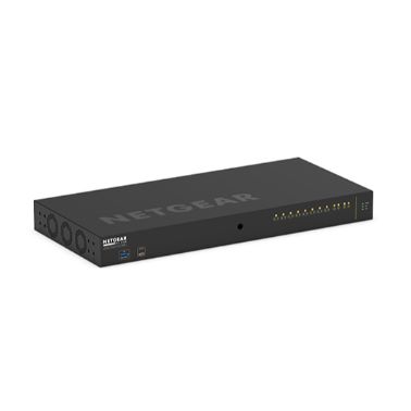 Netgear GSM4212PX-100EUS M4250-10G2XF-PoE+ Managed L2/L3 Gigabit Ethernet Black 1U Power over Ethernet (PoE)