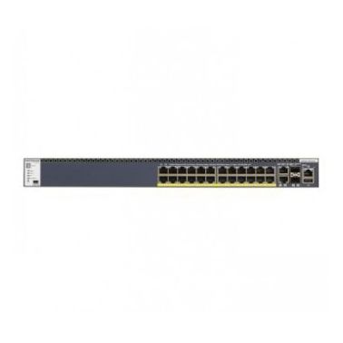Netgear GSM4328PA-100NES M4300-28G-PoE+ Managed L2/L3/L4 10G Ethernet Power over Ethernet (PoE)