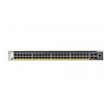 Netgear M4300-52G-PoE+ 1000W PSU Managed L2/L3/L4 Gigabit Ethernet (10/100/1000) Black 1U Power over Ethernet (PoE)
