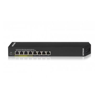 Netgear GSS108EPP Managed L2 Gigabit Ethernet (10/100/1000) Black Power over Ethernet (PoE)