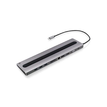 iogear Dock Pro 100 Wired USB 3.2 Gen 1 (3.1 Gen 1) Type-C Silver
