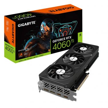 Gigabyte GAMING GeForce RTX­­ 4060 Ti OC 8G NVIDIA GeForce RTX 4060 Ti 8 GB GDDR6