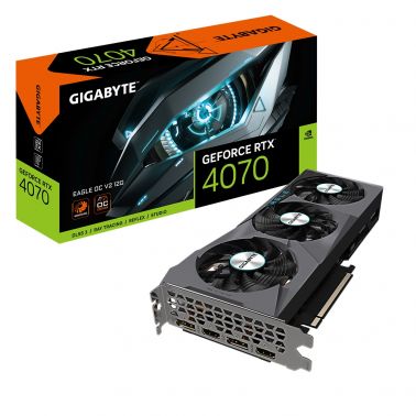 Gigabyte EAGLE GeForce RTX 4070 OC V2 12G NVIDIA 12 GB GDDR6X