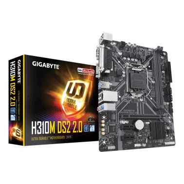 Gigabyte H310M DS2 2.0 motherboard LGA 1151 (Socket H4) Micro ATX Intel H310