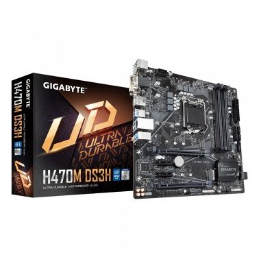 Gigabyte H470M DS3H motherboard LGA 1200 Micro ATX