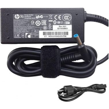 HP 45W Smart AC Adapter power adapter/inverter Indoor Black