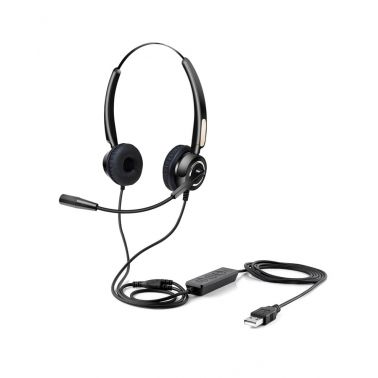 Urban Factory USB HEADSET WITH REMOTE CONTROL Wired Head-band USB Type-A Black