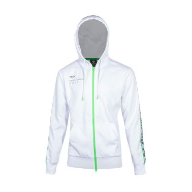 Microsoft Xbox Team Xbox Full Length Zipper Hoodie, Male, Large, White (HD201336XBX-L)