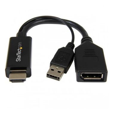 StarTech.com HDMI to DisplayPort Adapter - 4K 30Hz