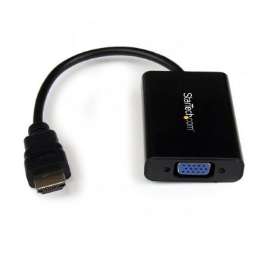 StarTech.com HDMI to VGA Video Adapter Converter with Audio for Desktop PC / Laptop / Ultrabook - 1920x1080