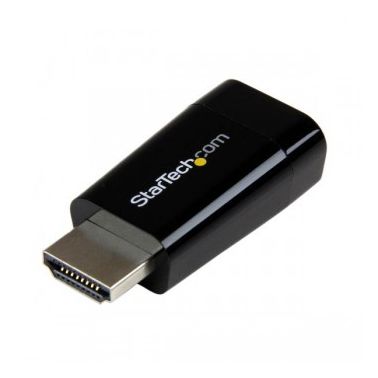 StarTech.com Compact HDMI to VGA Adapter Converter - Ideal for Chromebooks Ultrabooks & Laptops �� 1920x1200/1080p