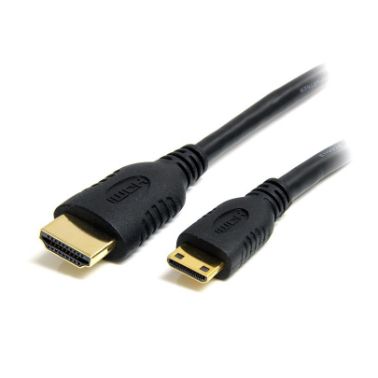 StarTech.com 0.5m High Speed HDMI Cable with Ethernet - HDMI to HDMI Mini- M/M