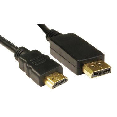 OEM 2 Meter DisplayPort To HDMI Male Cable