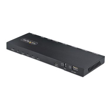 StarTech.com 4-Port HDMI Splitter, 4K 60Hz HDMI 2.0 Video, 4K HDMI Splitter w/ Built-in Scaler, HDMI