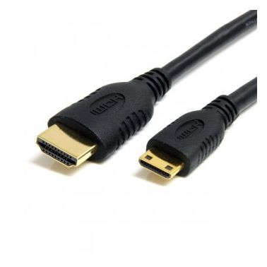 StarTech.com 1 ft High Speed HDMI Cable with Ethernet - HDMI to HDMI Mini- M/M